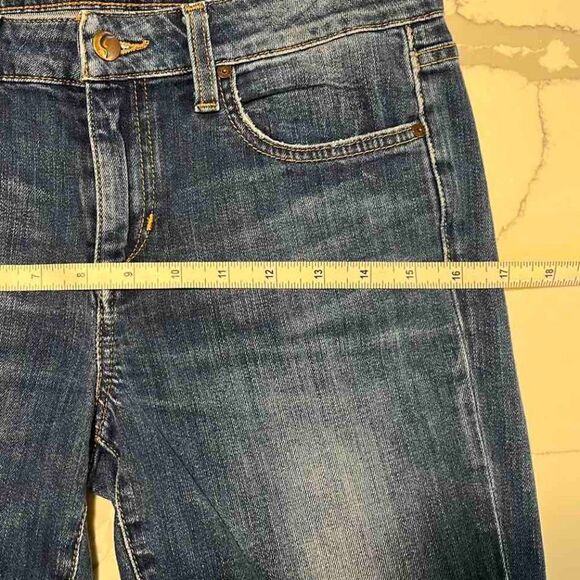Joe's Jeans Mid-rise Skinny  Raw Hem Stretch  Size 27W - Picture 11 of 13